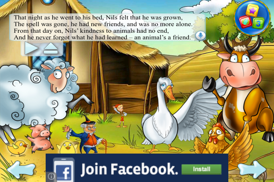 The Wonderful Adventures of NILS - story book 11